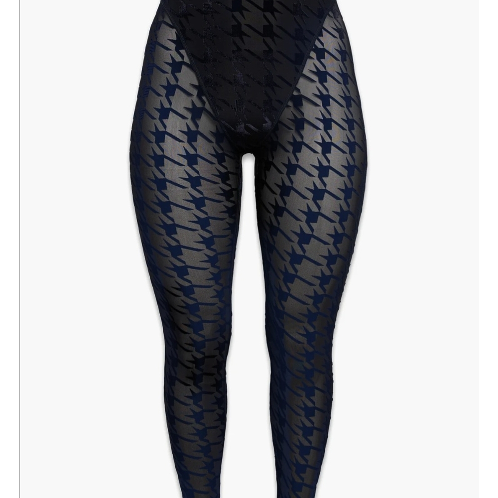 Savage X Fenty Blue Leggings with Stretchy Fit